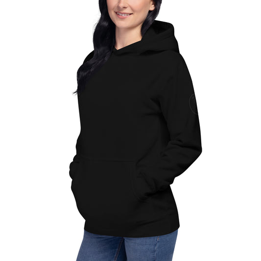 Global Is My Default Setting Monochrome Hoodie