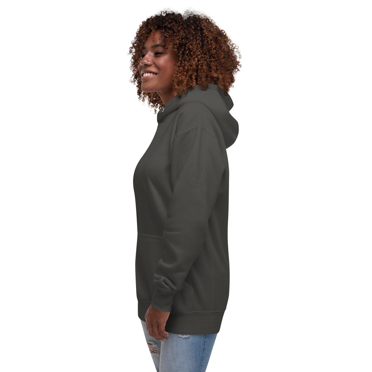 Global Is My Default Setting Monochrome Hoodie